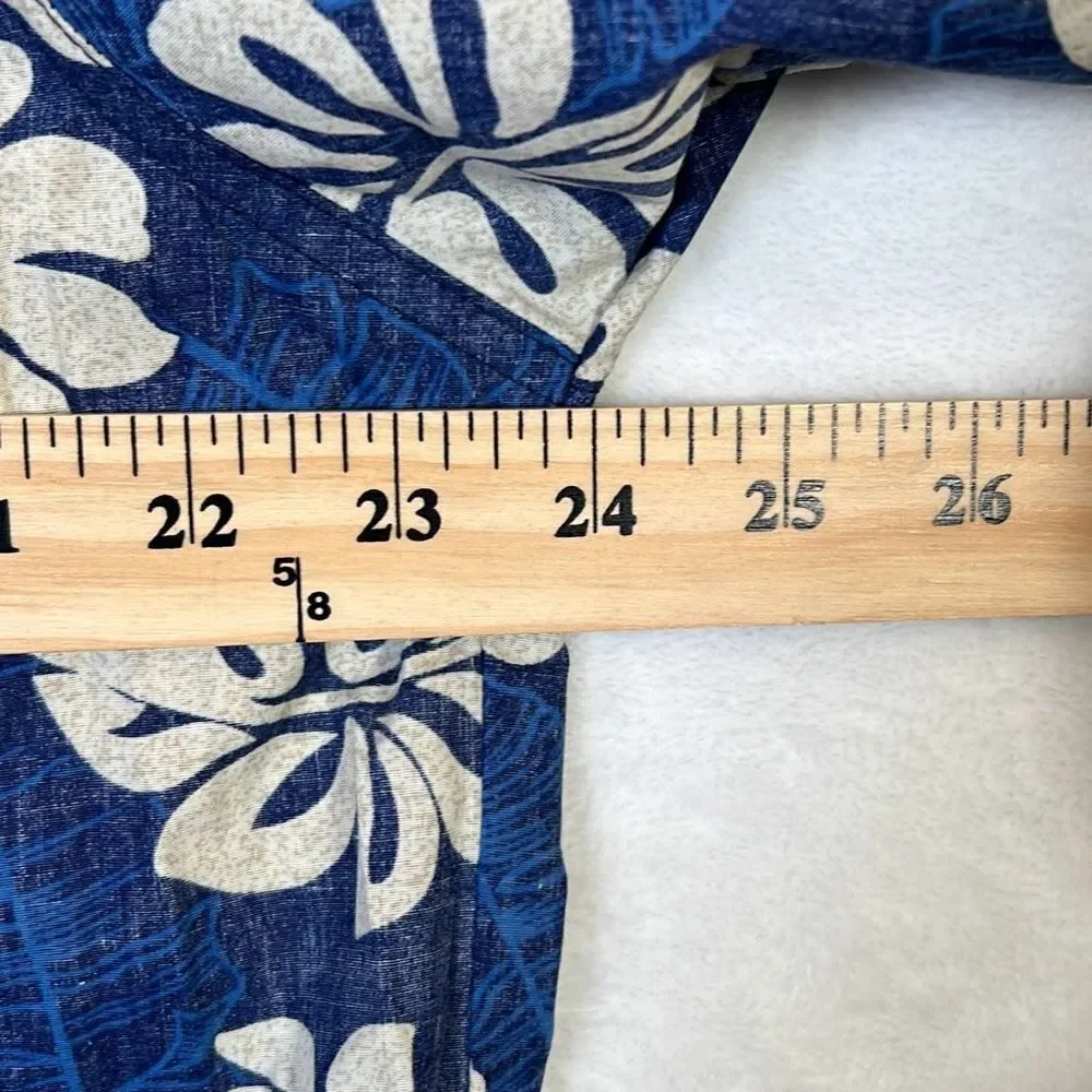 Vintage Hawaiian Go Barefoot short sleeve Button up Shirt USA Made - Mens Medium